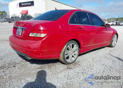 2011 Mercedes-Benz C 300 Sport from USA, damaged, VIN WDDGF5EB9BF650794